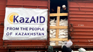 Қазақстаннан Ауғанстанға 36 гуманитарлық көмек вагоны жіберілді