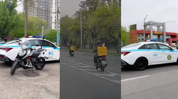 الماتىدا زاڭعا باعىنباعان موپەد جۇرگىزۋشى جاۋاپقا تارتىلدى