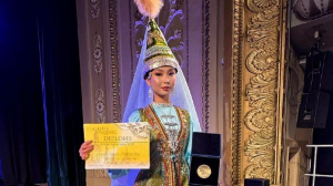 «Гүлдер» ансамблінің солисі халықаралық байқауда екі "алтын" алды