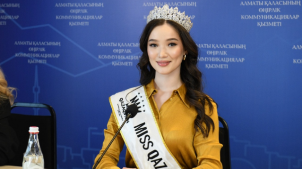 الماتىلىق سابينا ىدىرىسوۆا «Miss World 2025» بايقاۋىنا قاتىسادى