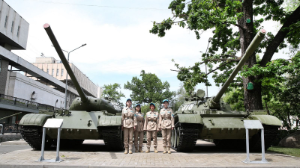 Алматыда аңызға айналған әскери техника қойылған ашық аспан астындағы жаңа музей ашылды