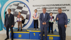 Атыраулық Амирa Есенгүл дойбыдан екі алтын, бір қола жеңіп алды