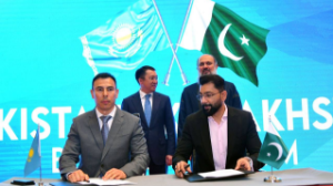 Карачи қаласында өткен бизнес-форумда 10 млн АҚШ долларына келісімшарт жасалды