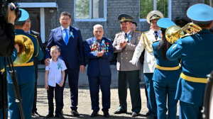 Семейде ардагерлерді Ұлы Жеңістің 80 жылдығымен құттықтады