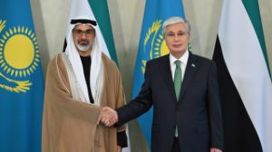 Тоқаев Абу Дабидің Тақ мұрагерімен келіссөз жүргізді