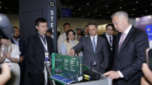 Серік Жұманғарин Ulttyq ónim – 2025 атты отандық өндірушілер көрмесін ашты