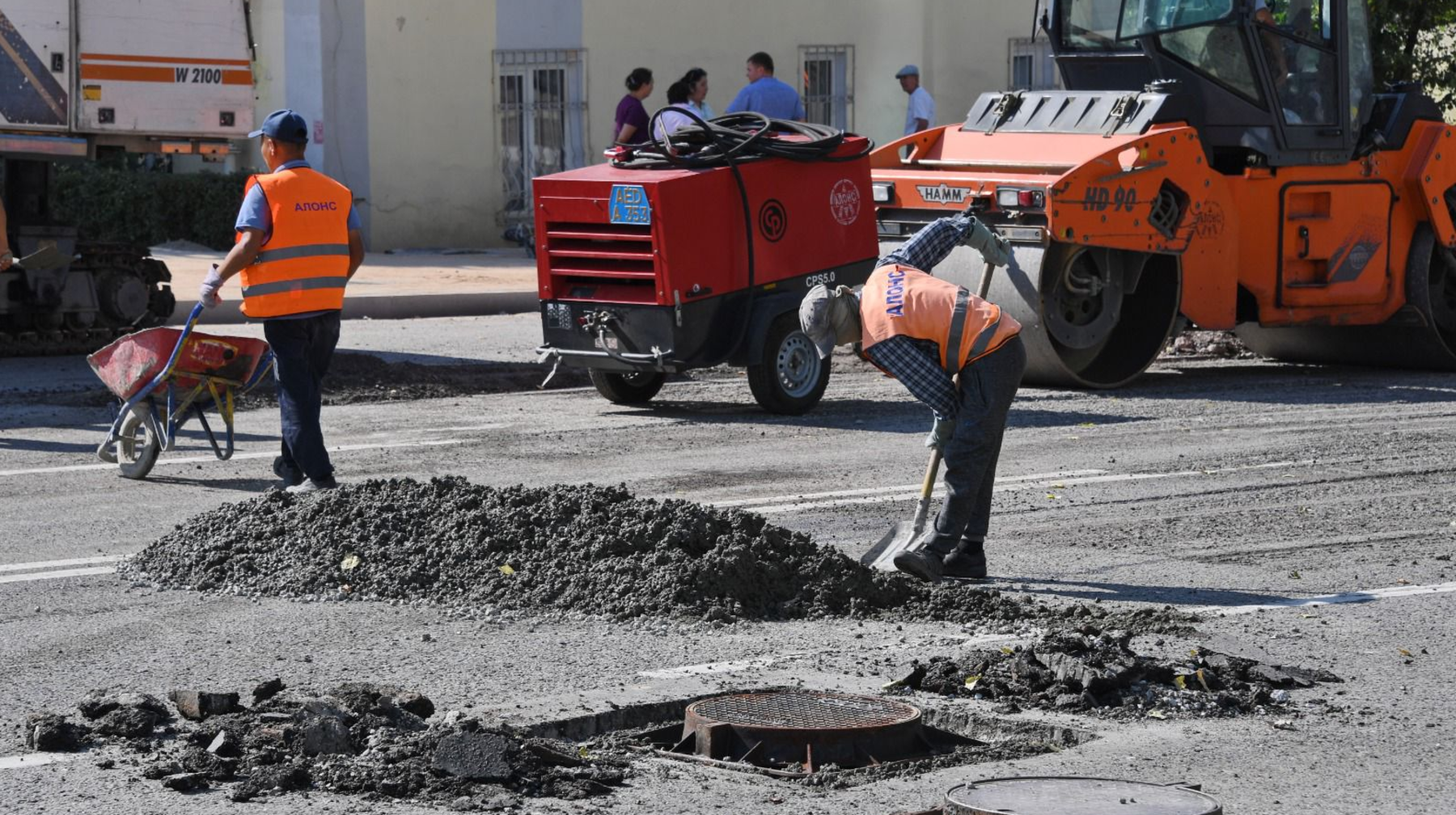 Алматыда жолдарды орташа жөндеу 1 маусымда басталады