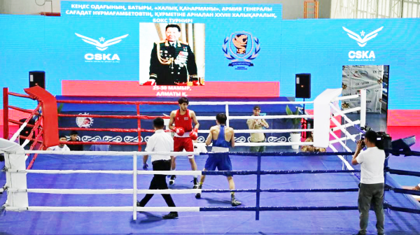 Almatyda bokstan 200-den astam sportshy baq synaýda