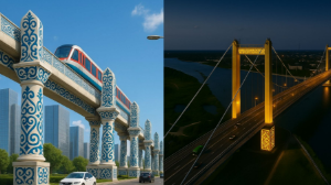 Жасанды интеллект көзімен: еліміздегі маңызды нысандардың келбеті қалай өзгерер еді?