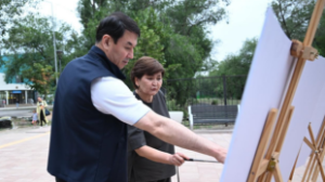 Дархан Сатыбалды жол жөндеу жұмыстарын жаңа оқу жылы басталғанға дейін аяқтауды тапсырды