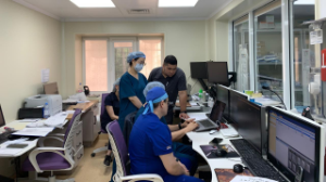 Алматыда алғаш рет  өздігінен ашылатын клапанның имплантациясы жасалды