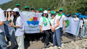 «تازا قازاقستان» باعدارلاماسى اياسىندا ايۋساي شاتقالىندا ەكولوگيالىق سەنبىلىك وتەدى