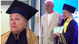 Алматылық зейнеткер 74 жасында диплом алды