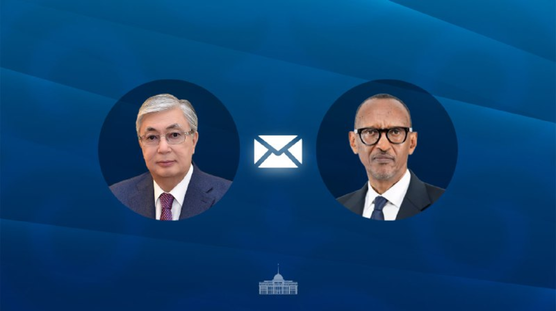 توقايەۆ رۋاندا رەسپۋبليكاسىنىڭ پرەزيدەنتىن قۇتتىقتادى