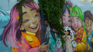 Мың бояулы Алматы... Қаладағы қабырға суреттері қаптаған құпия жер