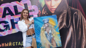 Жүректен шыққан сый: петропавлдық көрермен Дженнифер Лопеске портрет тарту етті 