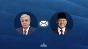 Мемлекет басшысы Индонезия президентіне құттықтау жеделхатын жолдады