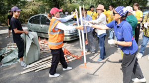Мыңдаған алматылық жалпықалалық сенбілікке қатысты