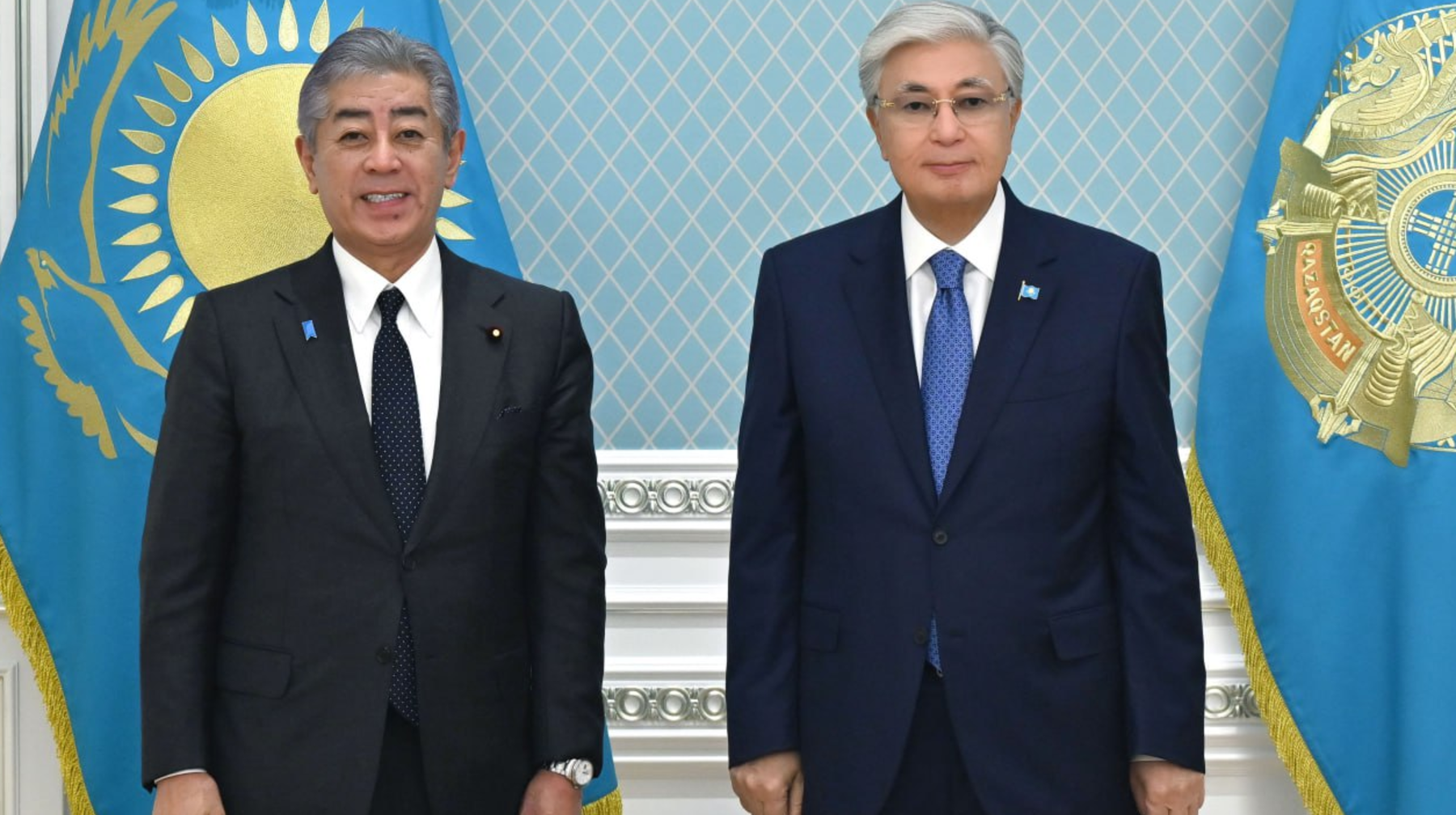 توقايەۆ جاپونيانىڭ سىرتقى ىستەر ءمينيسترىن قابىلدادى