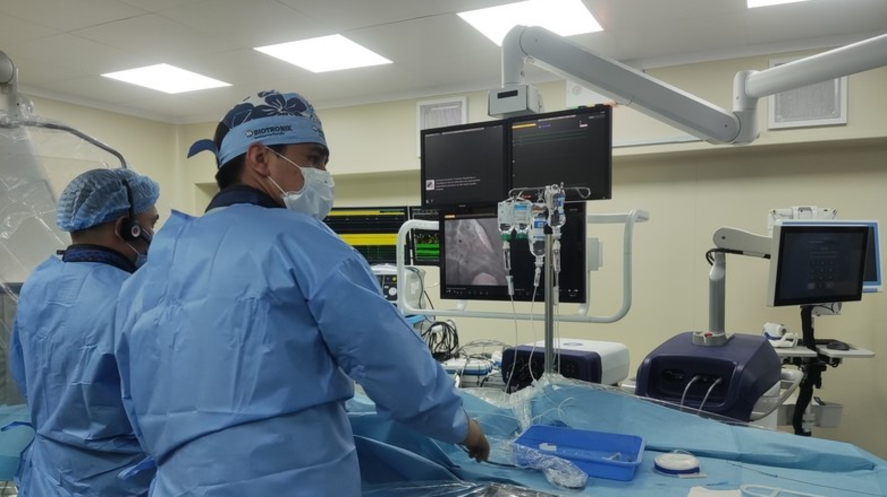 الماتىدا ەلىمىزدىڭ وڭتۇستىك وڭىرىندە العاش رەت Farapulse Ablation تەحنولوگياسى بويىنشا جۇرەككە بىرەگەي وتا جاسالدى