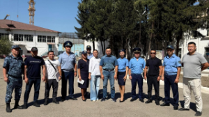 Спортшылар колониядағы жасөспірімдермен кездесті