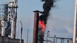 Ақтауда мұнай өңдеу зауытында өрт шықты