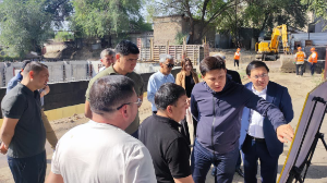 Алматы әкімінің орынбасары басты мәдени нысандардың қайта құру барысын тексерді