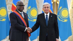 Мемлекет басшысы Конго ДР президентін І дәрежелі "Достық" орденімен марапаттады 