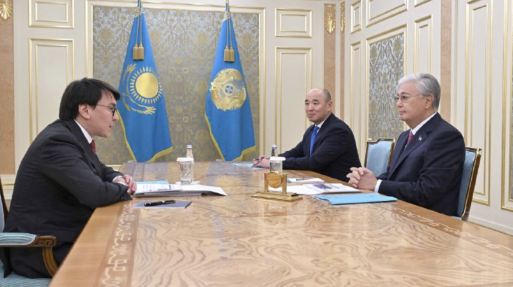 Toqaev Marat Omarovty qabyldady