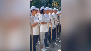 Алматыда полицейлер сенбілікке шықты 