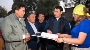 Алматы әкімі Райымбек батыр мемориалдық кешенін қайта құру барысын тексерді