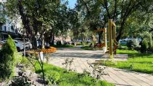 Алматының Әуезов ауданында жаңа саябақ пайда болды