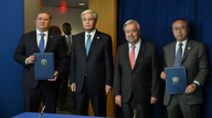 Қасым-Жомарт Тоқаев БҰҰ Бас хатшысымен кездесті