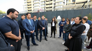 Алматы әкімі Four Seasons ТҮК тұрғындарымен кездесті