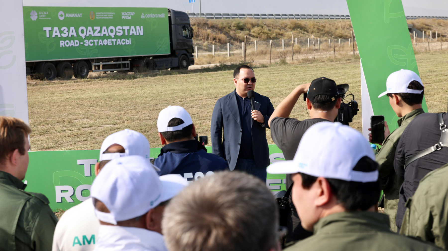 «Taza Qazaqstan»: Almatydan Qyzylordaǵa deıingi road-estafeta bastady