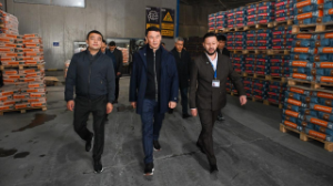 Алматы әкімі жетекші кәсіпорындардың жұмысын тексерді