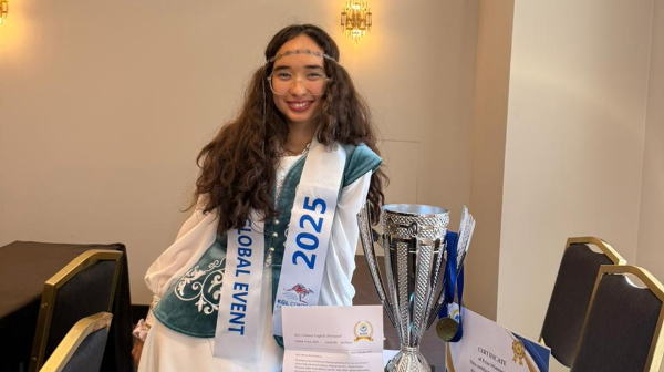 Almatylyq oqýshy Grekıada ótken olımpıadada «altyn» medal ıegeri atandy
