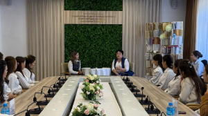 "Кешегі студент — бүгінгі маман". Жас түлектерге арналған кездесу өтті