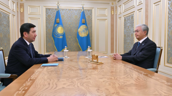 Мемлекет басшысы Мәжіліс төрағасы Ерлан Қошановты қабылдады