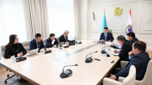 Алматы әкімі Қытайдың iFLYTEK компаниясының ТМД бойынша бас директорымен кездесті