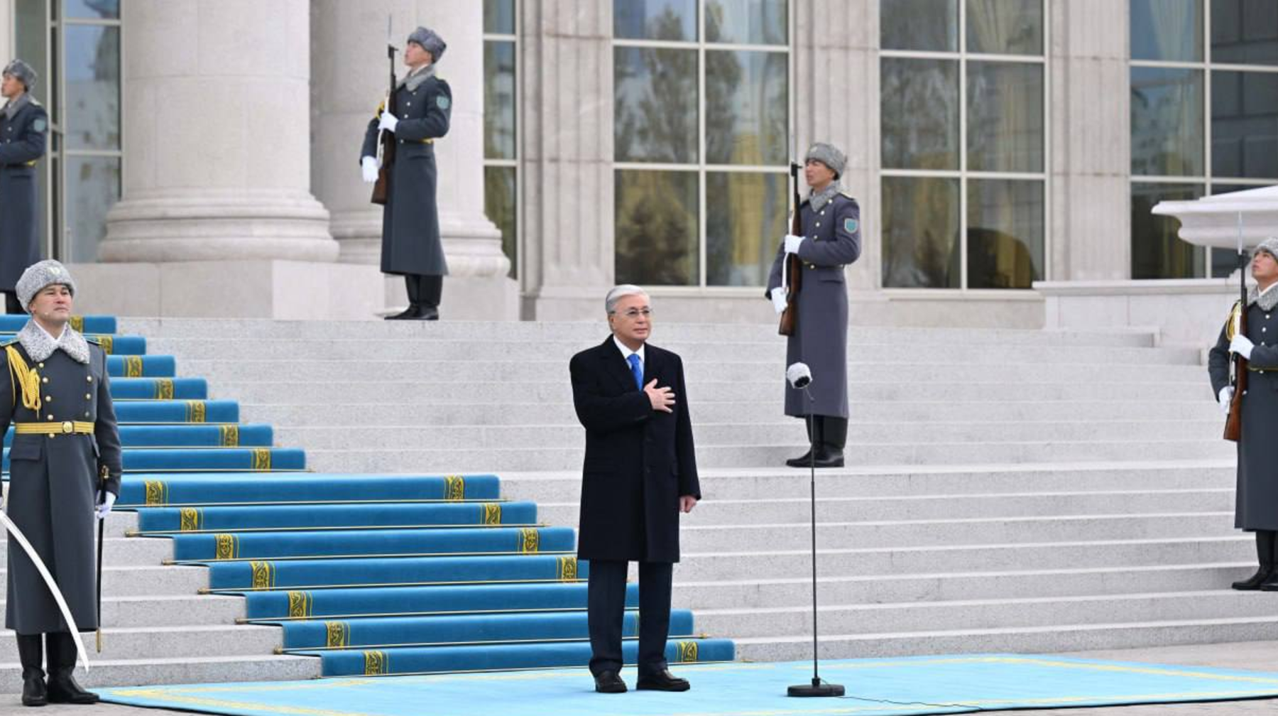 Prezıdent Memlekettik tý kóterý rásimine qatysty 