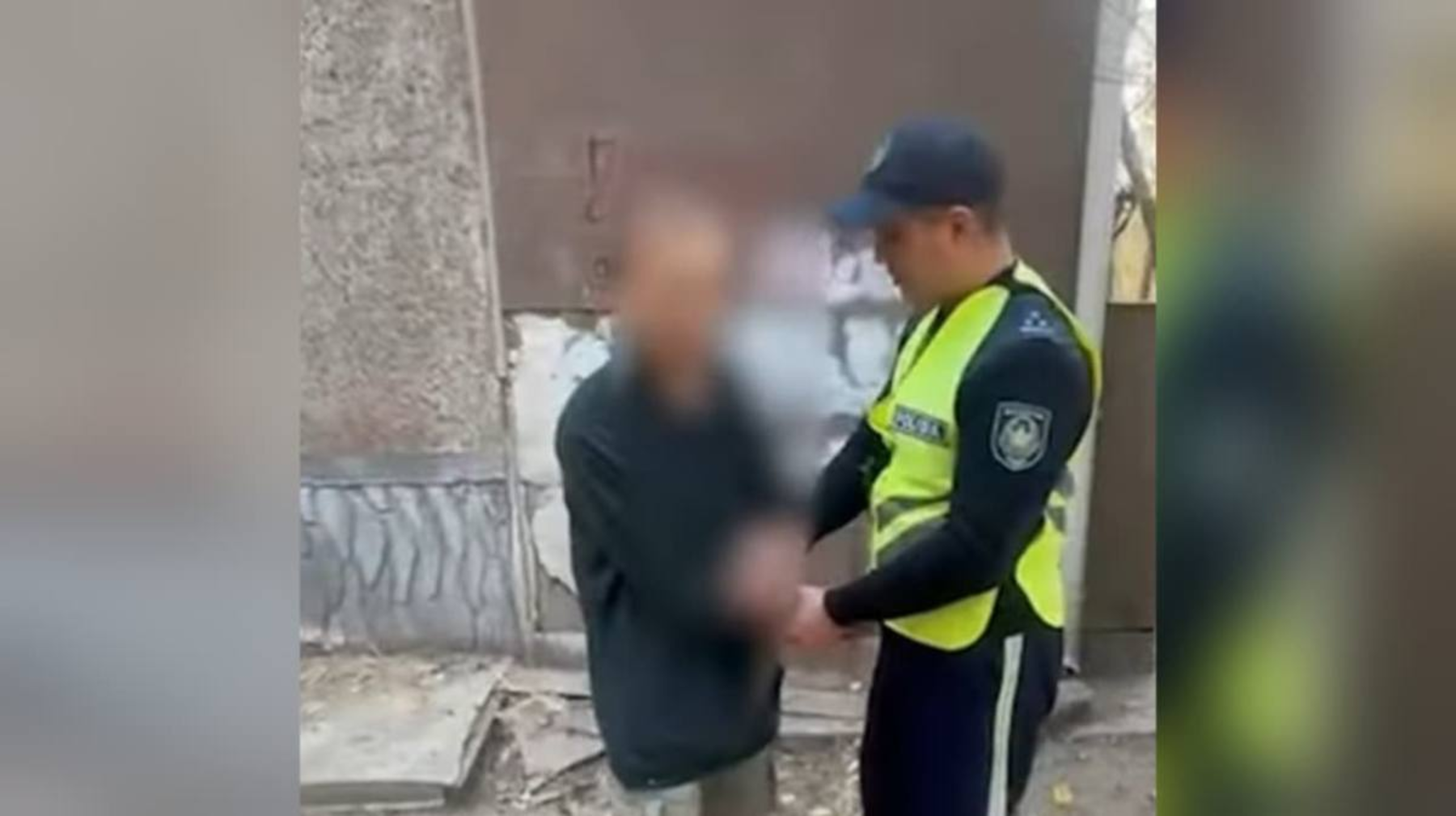 Almatyda esirtki jarnamasymen aınalysqan er adam ustaldy
