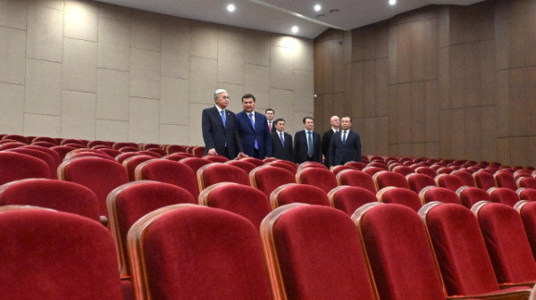 Мемлекет басшысы Қызылордадағы Өнер орталығына барды