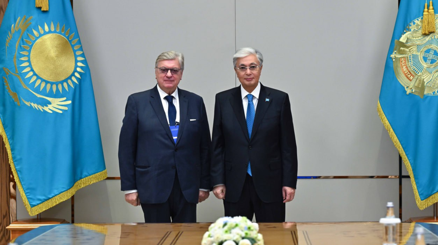 Prezıdent Máskeý memlekettik halyqaralyq qatynastar ınstıtýtynyń rektoryn qabyldady