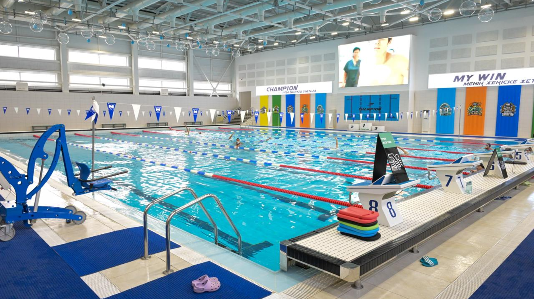 الماتى اكىمى سپورت كەشەنى مەن ۇلتتىق كىتاپحاناعا باردى