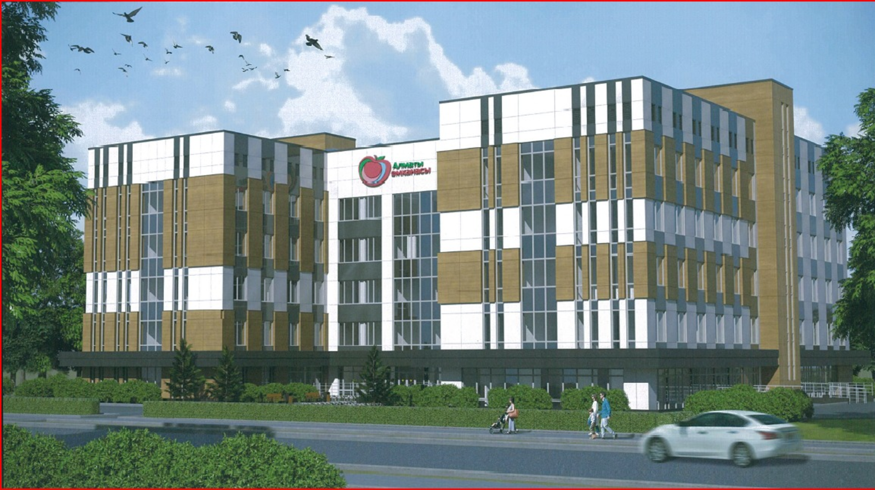 Almaly aýdanynda táýligine 500 adam qabyldaıtyn jańa emhana men ońaltý ortalyqtary salynady