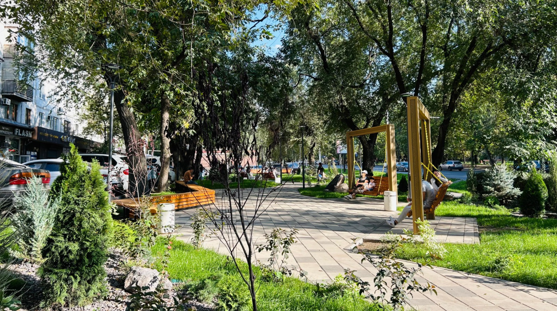 اۋەزوۆ اۋدانىندا 4 الاڭقاي مەن «سايران» شاعىن اۋدانى اباتتانىپ جاتىر