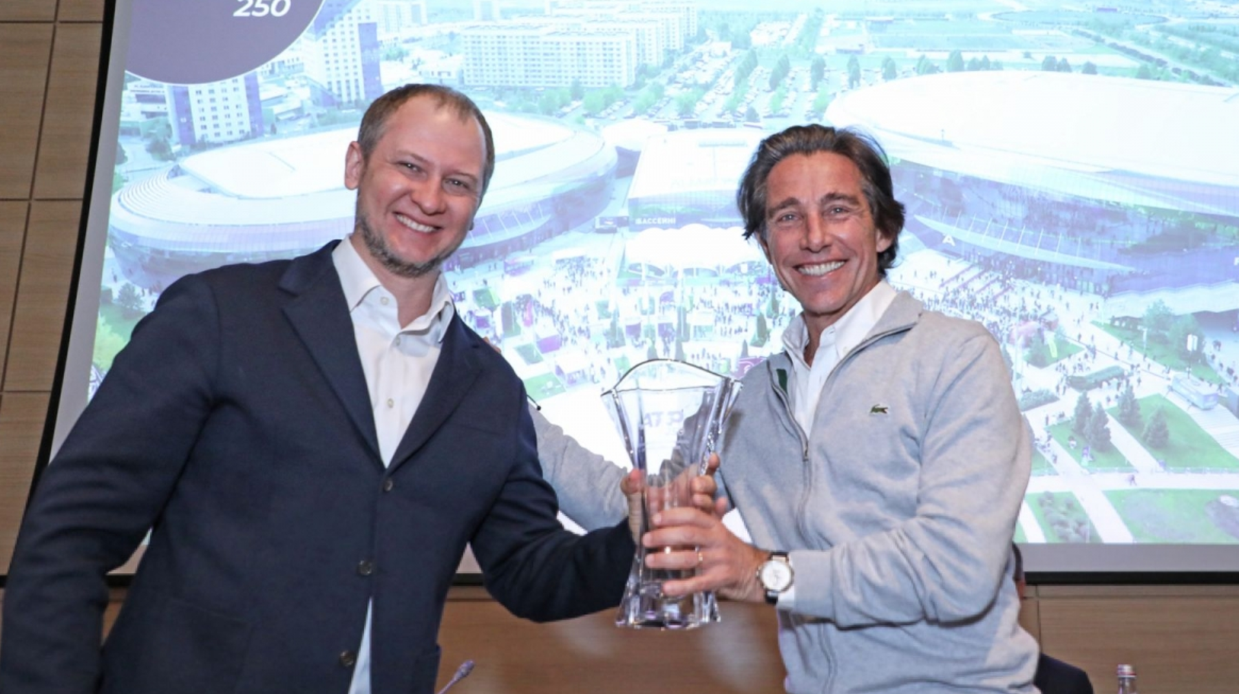 Almaty Open ATP 250 «Ұйымдастырудағы үздік сапа үшін»  марапатын алды