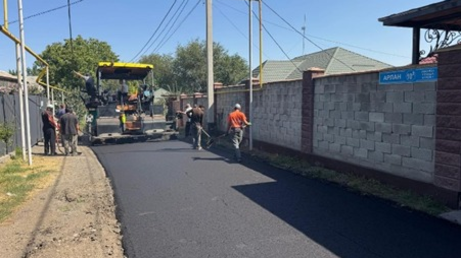 اۋدانداعى ونداعان كوشەگە جاڭا جول جابىندىسى توسەلدى