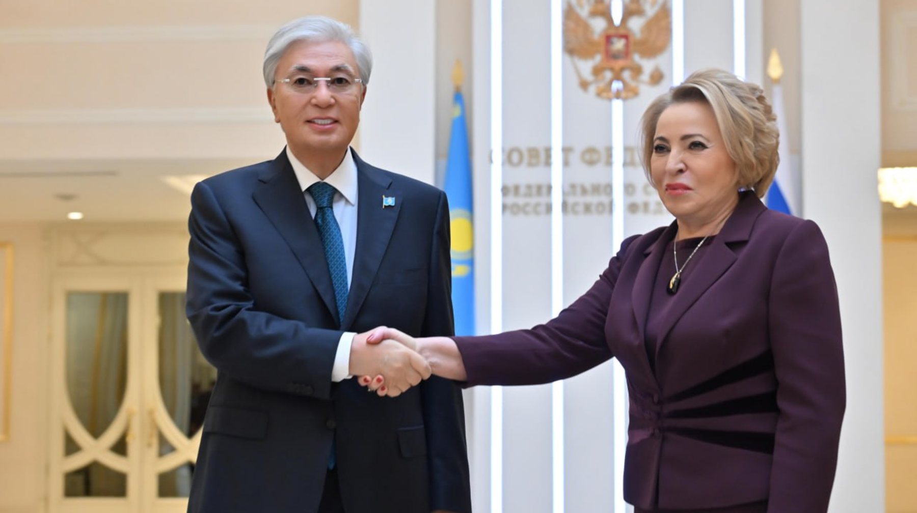 توقايەۆ رفجف كەڭەسىنىڭ توراعاسىمەن كەزدەستى